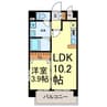 yggdrasill 1LDKの間取り