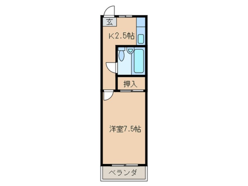 間取図 シャトルジュン