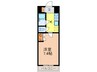 サンサ－ラＡ 1Kの間取り