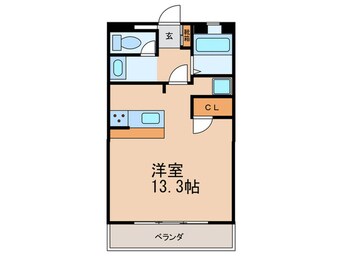 間取図 OS・SKYマンション鹿子