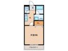 La Maison Bonheur 1Kの間取り