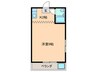 グリンハイツ 1Kの間取り