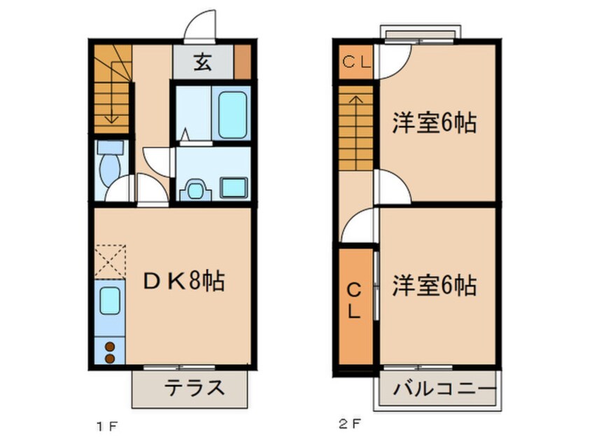 間取図 ルピナス穴橋