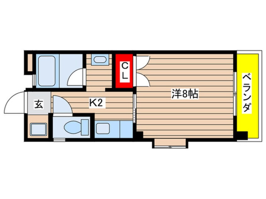 間取図 ハイム船橋