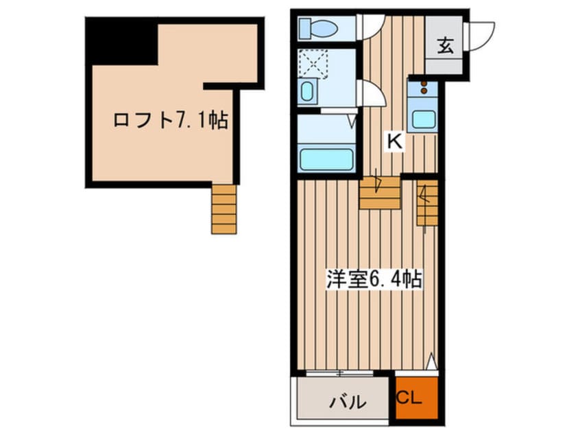 間取図 Stella星宮