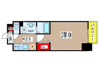 間取図 リシュドール鶴舞公園