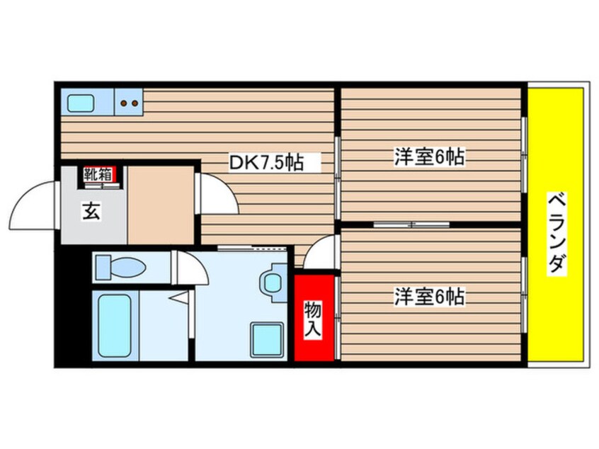 間取図 メゾン原