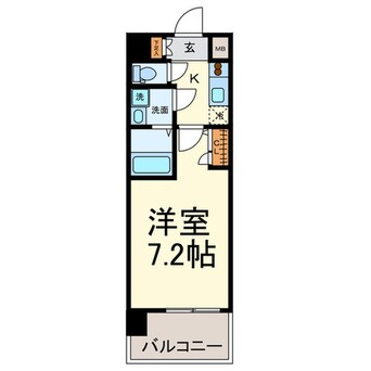 間取図 UURコート名古屋名駅