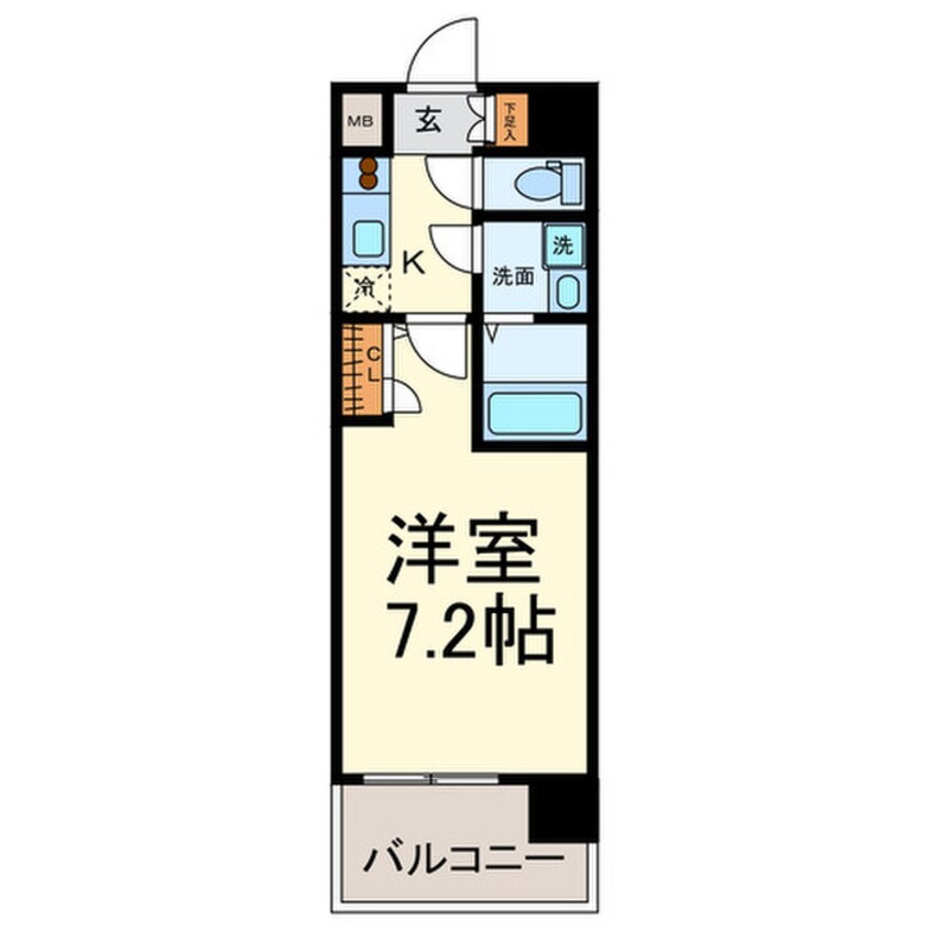 間取図 UURコート名古屋名駅