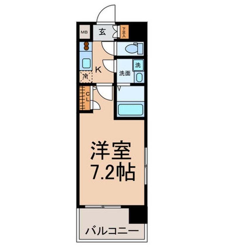 間取図 UURコート名古屋名駅