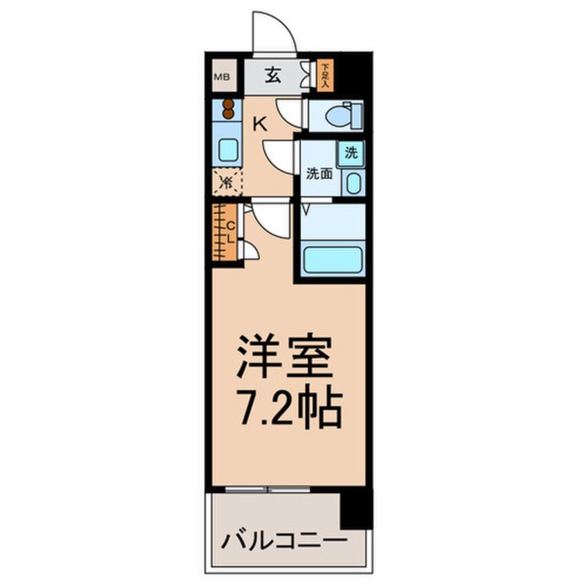 間取図 UURコート名古屋名駅