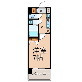 間取図 UURコート名古屋名駅