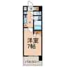 UURコート名古屋名駅 1Kの間取り