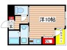 シャンブル村雲 1Rの間取り