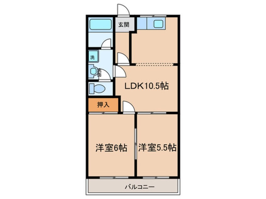 間取図 アニバーサリーⅠ番館