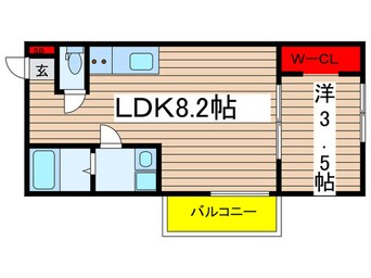 間取図 プリシェール港陽