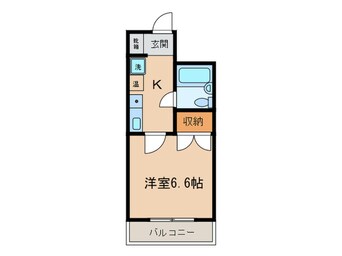 間取図 ハートイン高畑南