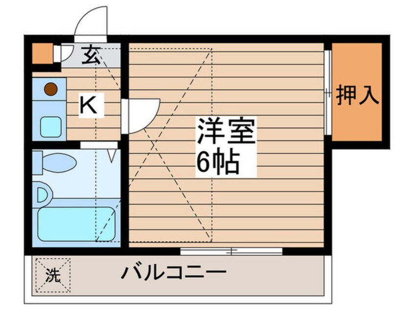 間取図 レオパレス新瑞橋第４