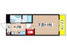 パワ－ステ－ジ 1Kの間取り