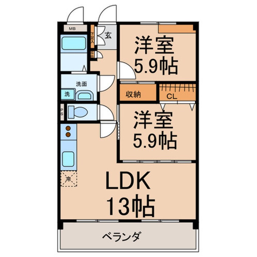 間取図 リヴェール ドミール