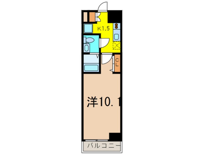 間取図 ISM栄