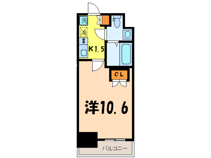 間取図 ISM栄