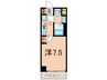 ISM栄 1Kの間取り