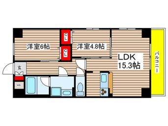 間取図 ＧＲＡＮ　ＤＵＫＥ千代田