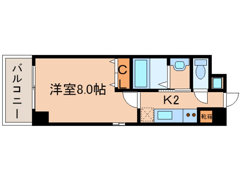 間取図 リアライズ松原
