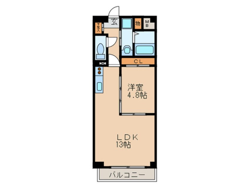 間取図 ル－エ千種