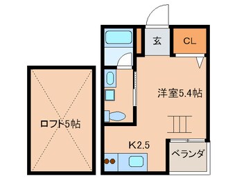 間取図 パレッタ八田