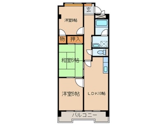 間取図 ｱﾒﾆﾃｨ･ﾒｲｾｲ