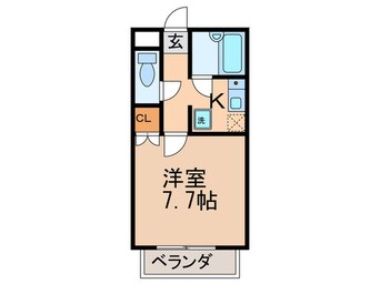 間取図 サンポ－ト浅井