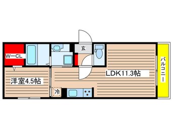 間取図 仮)GRAND D-room豊田市若林西町