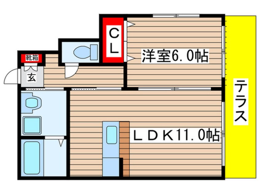 間取図 グレイス幡野