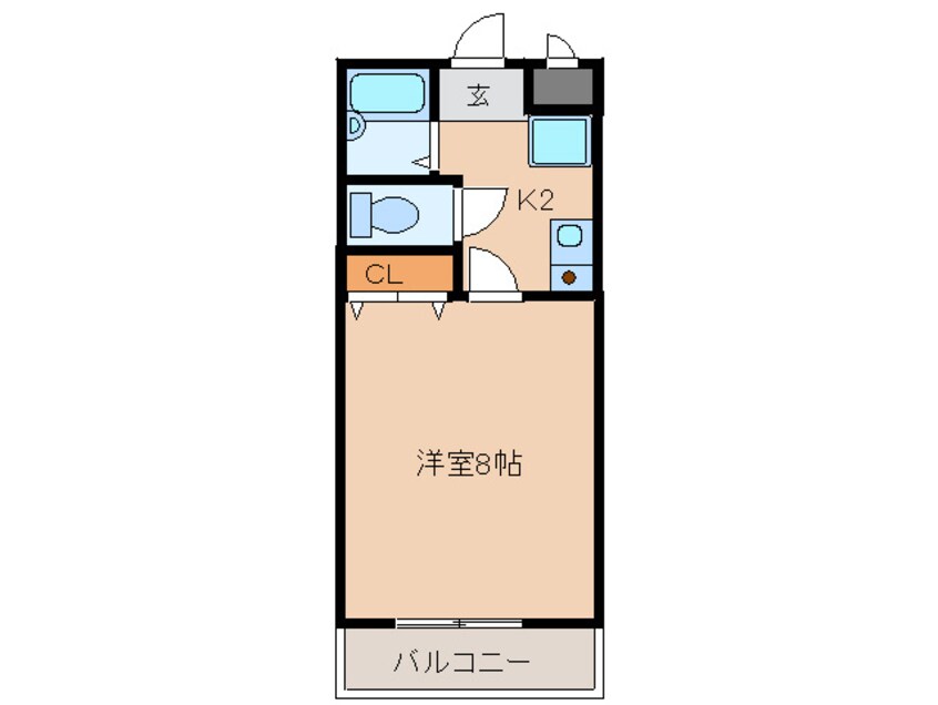 間取図 ティエリア豊田