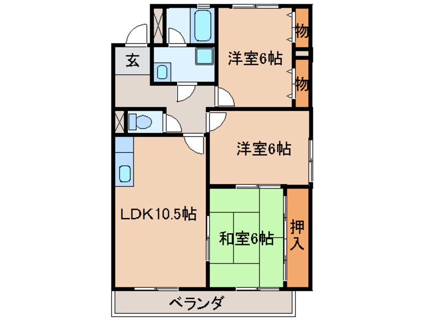 間取図 メゾン志水