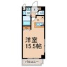 グラシアス 1Rの間取り