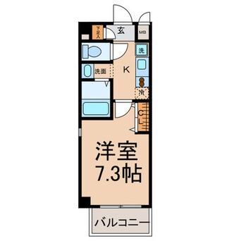 間取図 鳥居西アベニュー