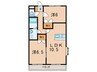 はなの木Ｈｉｌｌｓ 2LDKの間取り