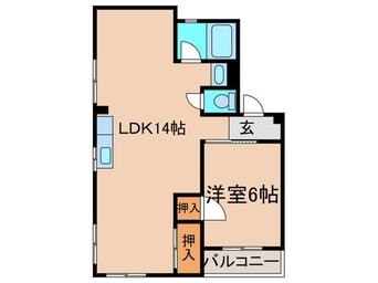 間取図 Chou　Chou一社