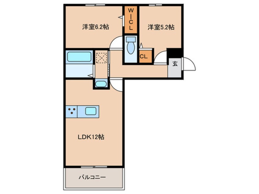 間取図 GRAND D－ROOM浄水　N棟