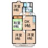 フロイデ小賀須 4DKの間取り