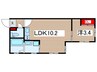 ナビオ15 1LDKの間取り