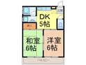 高道ハイツの間取図