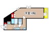 ひかりマンション 1Kの間取り