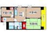 ひかりマンション 3DKの間取り