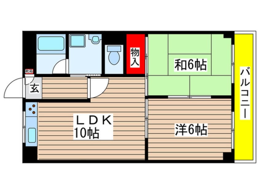 間取図 ひかりマンション