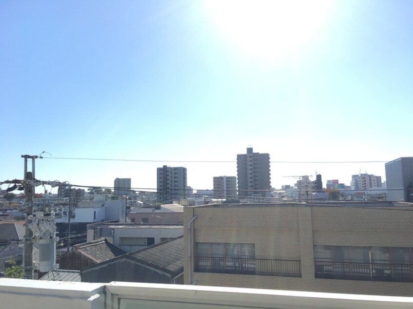 室内からの展望 ひかりマンション
