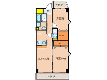 間取図 ＣＨ石原Ⅱ